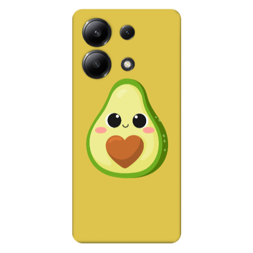 Xiaomi Redmi Note 13 4G Baby avocado Yellow Colored Silicone TPU Θήκη