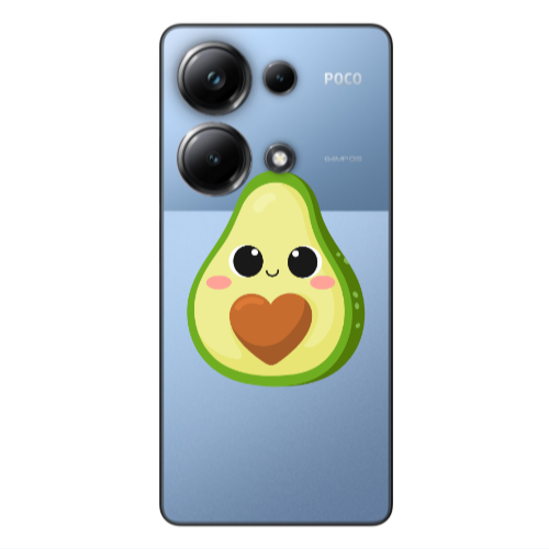 Xiaomi Poco M6 Pro 4G Baby avocado Transparent Silicone TPU Θήκη