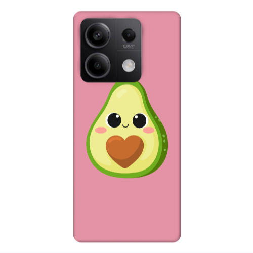 Xiaomi Redmi Note 13Pro 5G Baby avocado Pink Colored Silicone TPU Θήκη