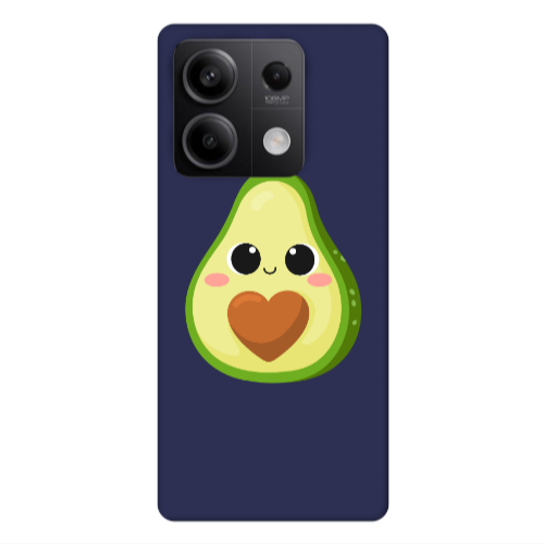 Xiaomi Redmi Note 13Pro 5G Baby avocado Dark blue Colored Silicone TPU Θήκη