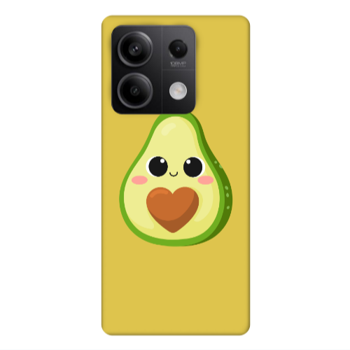 Xiaomi Redmi Note 13Pro 5G Baby avocado Yellow Colored Silicone TPU Θήκη