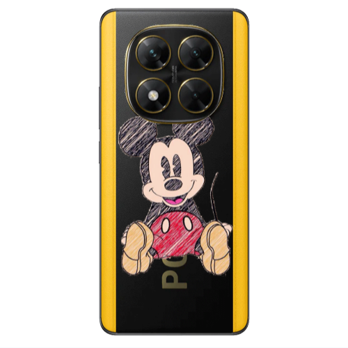 Xiaomi Poco X7 Mickey mouse 2 Transparent Silicone TPU Θήκη