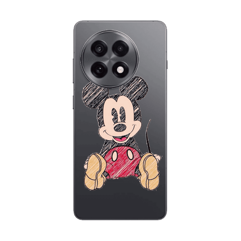 Oneplus 13 5G Mickey mouse 2 Transparent Silicone TPU Θήκη