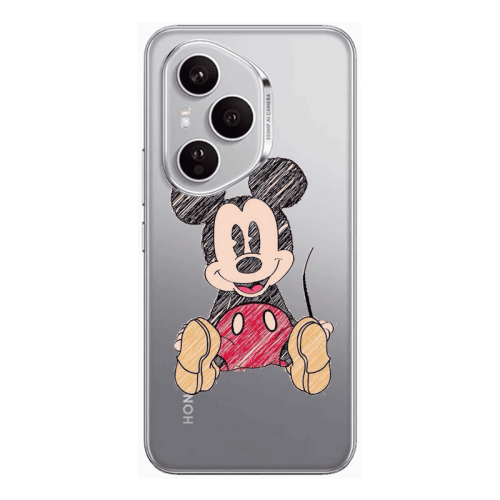 Honor Magic 400 Pro Mickey mouse 2 Transparent Silicone TPU Θήκη
