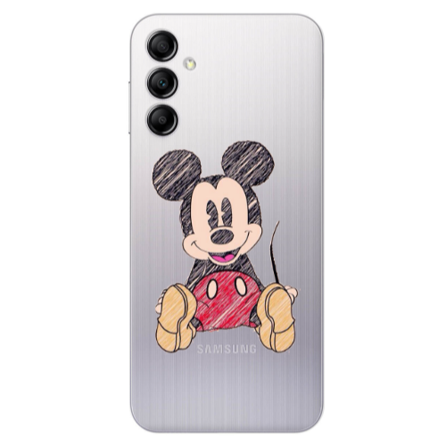 Samsung A24 Mickey mouse 2 Transparent Silicone TPU Θήκη
