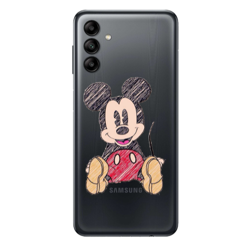 Samsung A13 5G Mickey mouse 2 Transparent Silicone TPU Θήκη