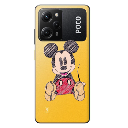 Xiaomi Poco X5 Pro Mickey mouse 2 Transparent Silicone TPU Θήκη