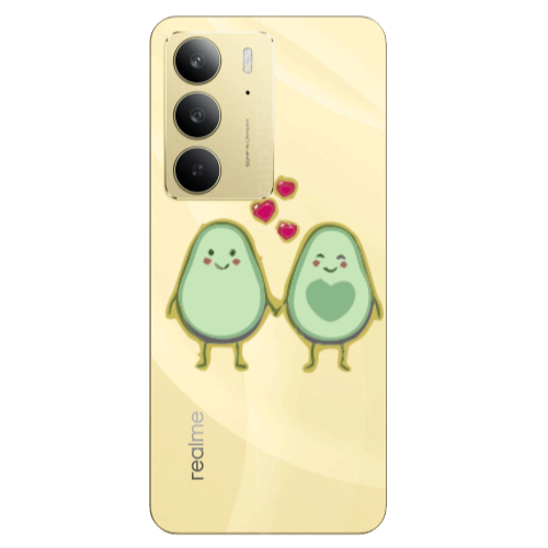 Realme C 75 Avocados Transparent Silicone TPU Θήκη