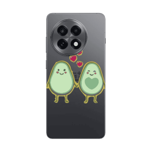 Oneplus 13 5G Avocados Transparent Silicone TPU Θήκη