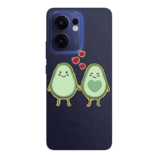Oppo Reno13 FS Avocados Transparent Silicone TPU Θήκη
