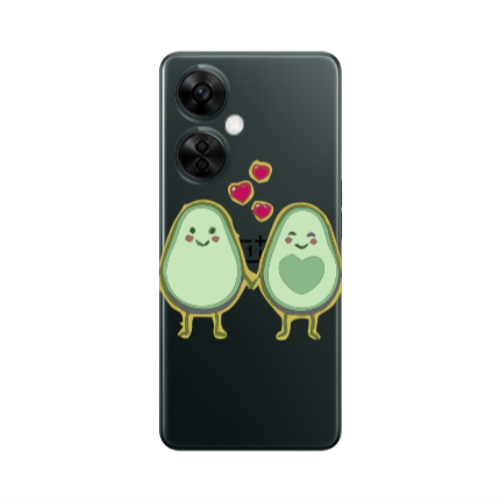 Oneplus Nord CE 3 Lite 5G Avocados Transparent Silicone TPU Θήκη