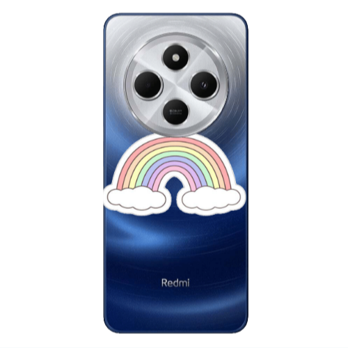 Xiaomi Redmi 14c Rainboww Transparent Silicone TPU Θήκη