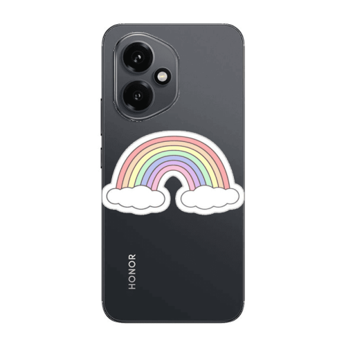 Honor Magic 400 Rainboww Transparent Silicone TPU Θήκη