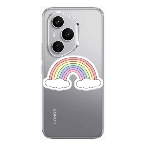 Honor Magic 400 Pro Rainboww Transparent Silicone TPU Θήκη
