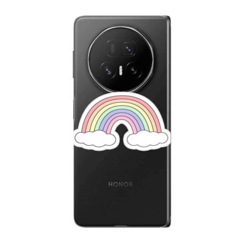 Honor Magic V5 Rainboww Transparent Silicone TPU Θήκη