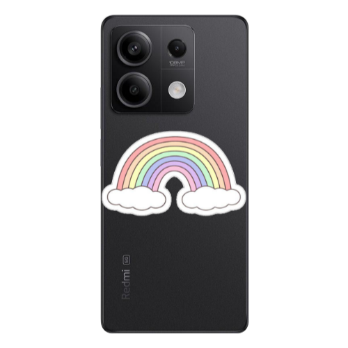 Xiaomi Redmi Note 13Pro 5G Rainboww Transparent Silicone TPU Θήκη