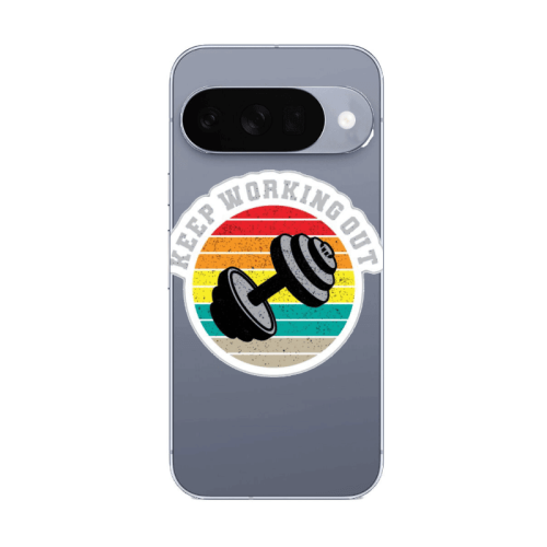 Google Pixel 10 Keep working out Transparent Silicone TPU Θήκη