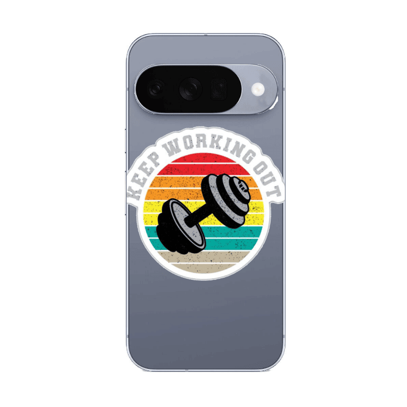 Google Pixel 10 Keep working out Transparent Silicone TPU Θήκη