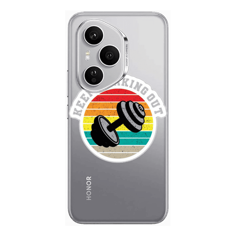 Honor Magic 400 Pro Keep working out Transparent Silicone TPU Θήκη