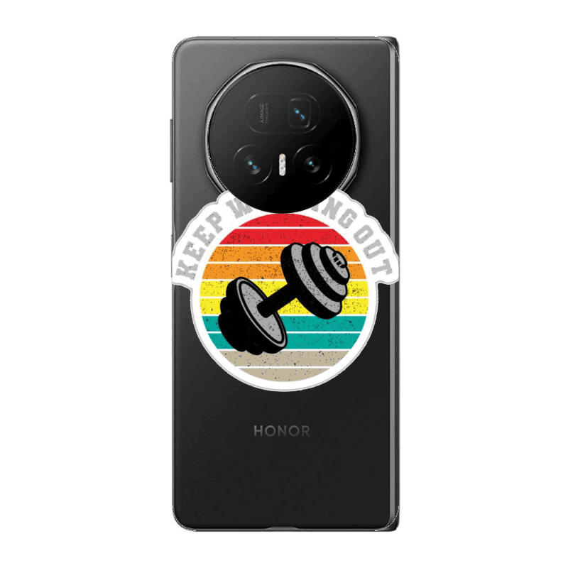 Honor Magic V5 Keep working out Transparent Silicone TPU Θήκη