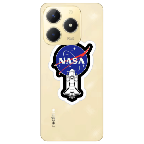 Realme C61 Nasa 2 Transparent Silicone TPU Θήκη
