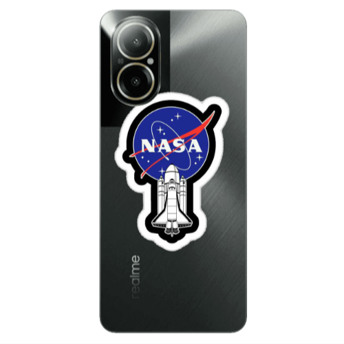 Realme C67 Nasa 2 Transparent Silicone TPU Θήκη