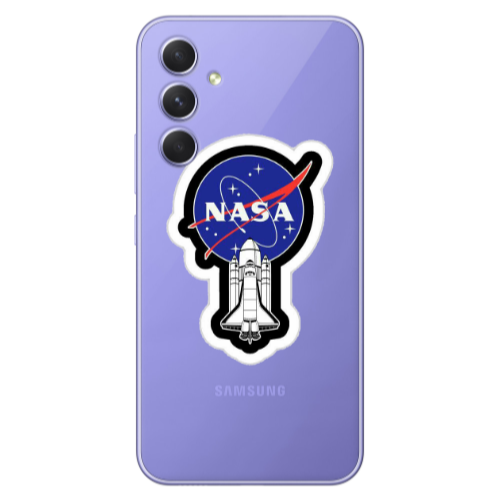 Samsung A56 Nasa 2 Transparent Silicone TPU Θήκη