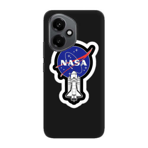 Honor Magic 400 Nasa 2 Black Colored Silicone TPU Θήκη