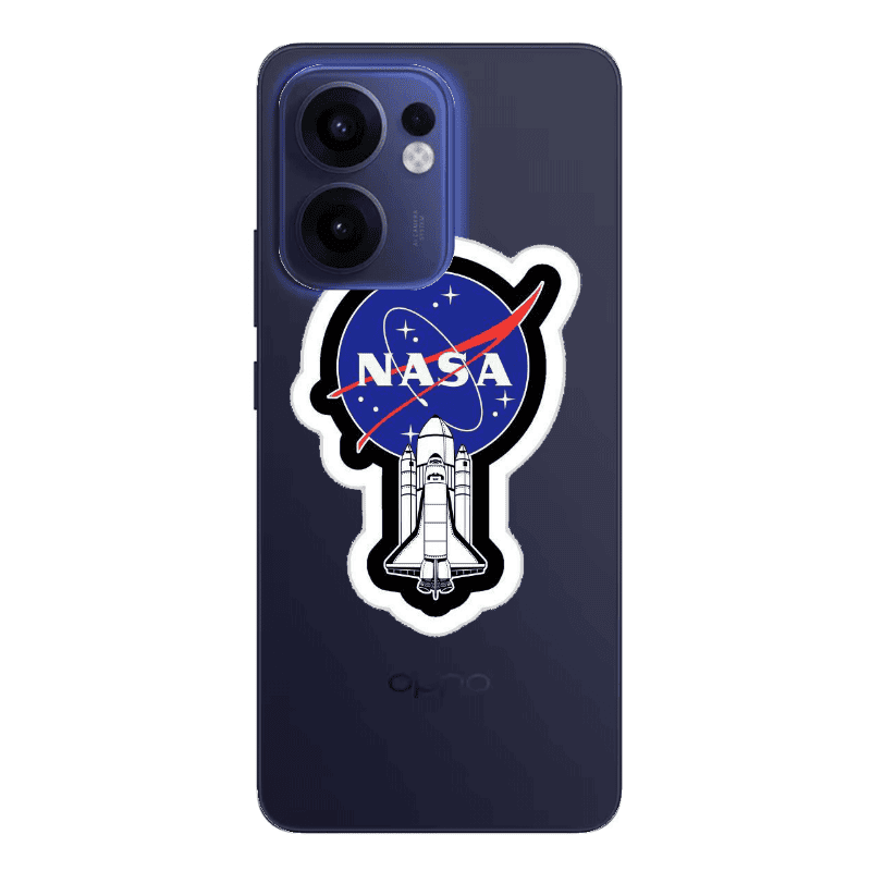 Oppo Reno13 FS Nasa 2 Transparent Silicone TPU Θήκη