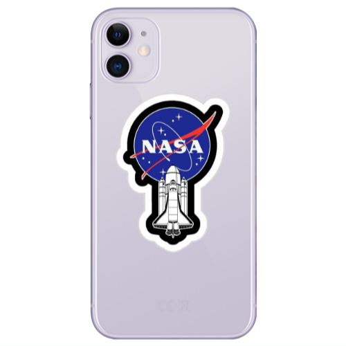 Apple iPhone 11  Nasa 2 Transparent Silicone TPU Θήκη