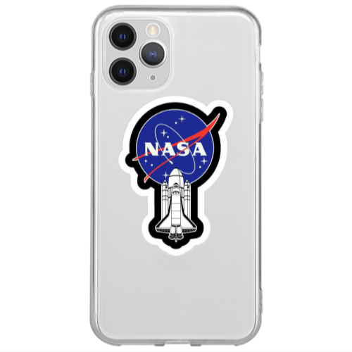 Apple iPhone 13 Pro Max Nasa 2 Transparent Silicone TPU Θήκη