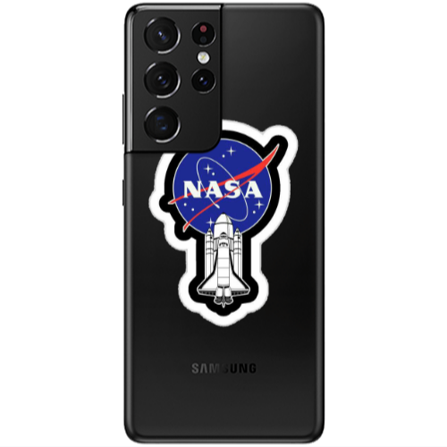 Samsung S21 Ultra Nasa 2 Transparent Silicone TPU Θήκη