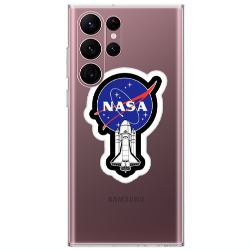 Samsung S22 Ultra Nasa 2 Transparent Silicone TPU Θήκη