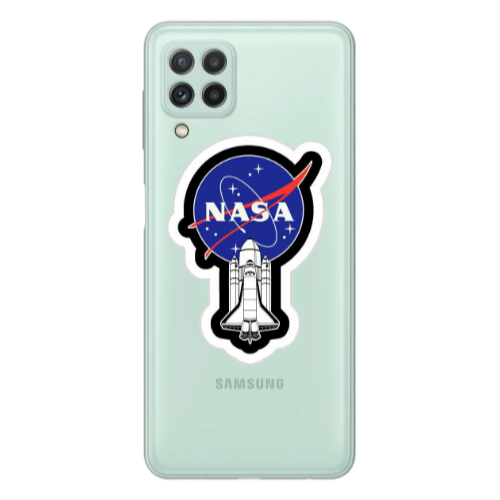 Samsung A22 4G Nasa 2 Transparent Silicone TPU Θήκη
