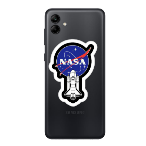 Samsung A04 Nasa 2 Transparent Silicone TPU Θήκη