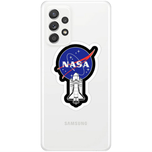 Samsung A23 Nasa 2 Transparent Silicone TPU Θήκη