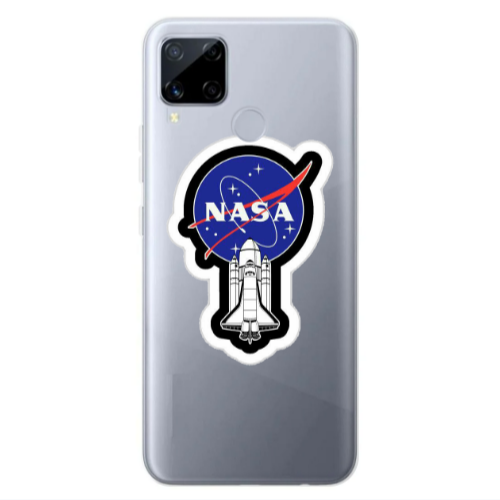 Realme C25S Nasa 2 Transparent Silicone TPU Θήκη