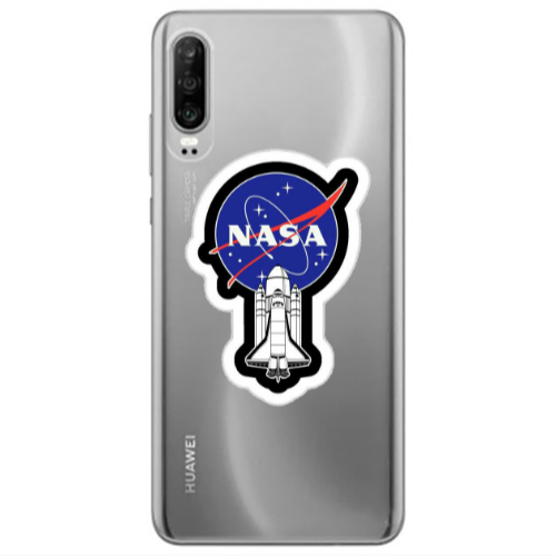 Huawei P30 Nasa 2 Transparent Silicone TPU Θήκη