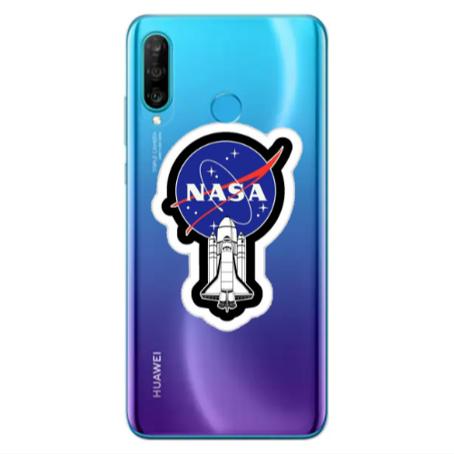Huawei P30 Lite Nasa 2 Transparent Silicone TPU Θήκη