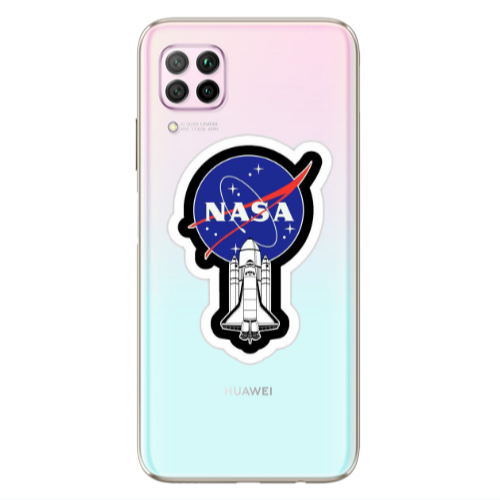 Huawei P40 Lite Nasa 2 Transparent Silicone TPU Θήκη