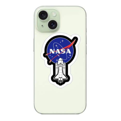 Apple iPhone 15 Nasa 2 Transparent Silicone TPU Θήκη