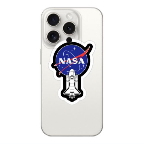 Apple iPhone 15 Pro Max Nasa 2 Transparent Silicone TPU Θήκη