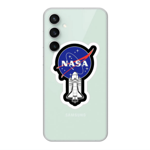 Samsung S23FE Nasa 2 Transparent Silicone TPU Θήκη