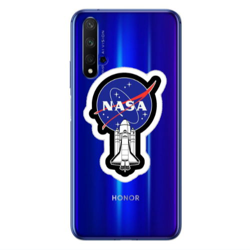 Huawei Nova 5 T Nasa 2 Transparent Silicone TPU Θήκη