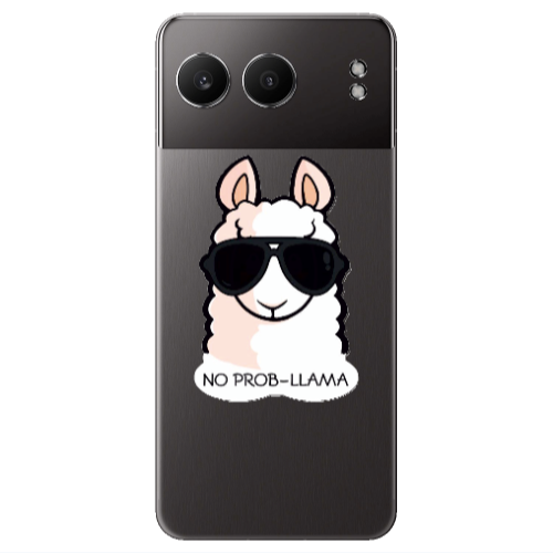 Oneplus Nord 4 No prob-lama Transparent Silicone TPU Θήκη