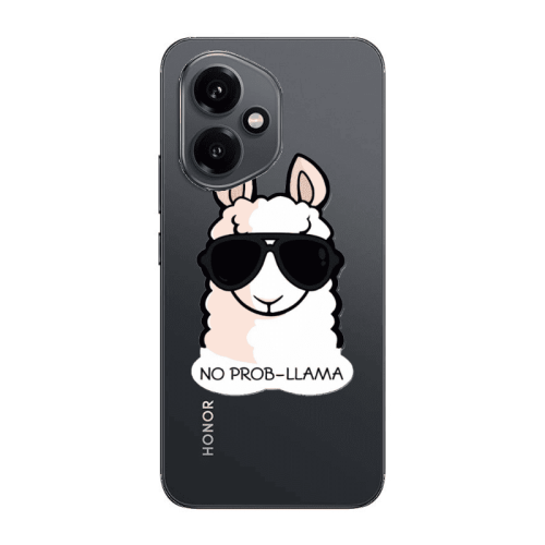 Honor Magic 400 No prob-lama Transparent Silicone TPU Θήκη