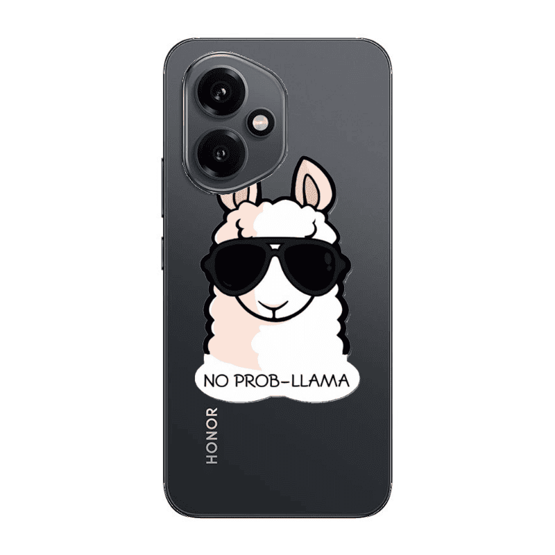 Honor Magic 400 No prob-lama Transparent Silicone TPU Θήκη