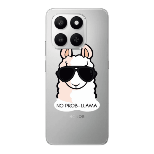 Honor Magic 400 Smart No prob-lama Transparent Silicone TPU Θήκη