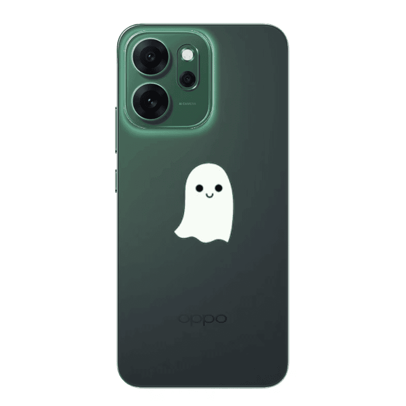 Oppo 14 F Ghost Transparent Silicone TPU Θήκη