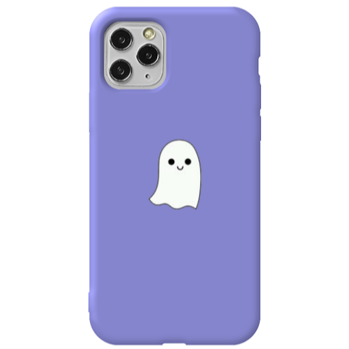 Apple iPhone 11 Pro Ghost Purple Colored Silicone TPU Θήκη